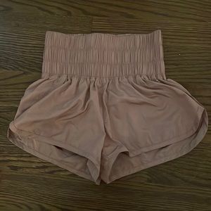 Pink xs free people way home shorts new without tags